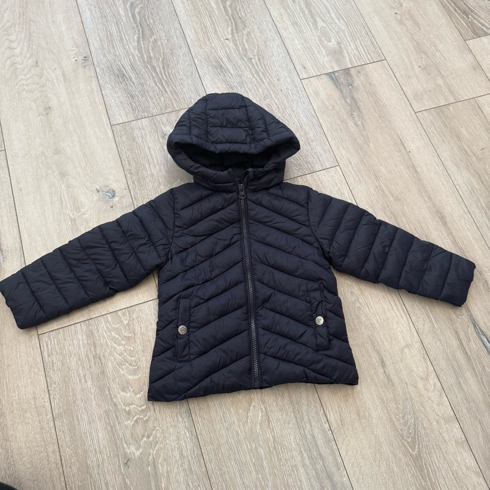 MNG Kids Navy Puffer Jacket size 3-4 years